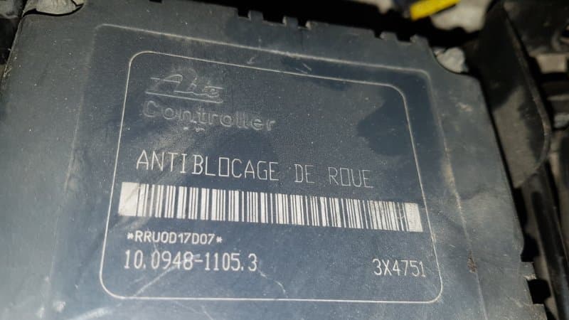 Блок abs Peugeot (б/у)