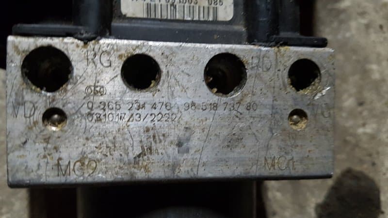 Блок abs Peugeot (б/у)