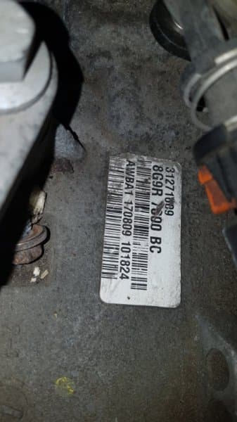 АКПП MPS6 Volvo S40 СЕДАН B4204S3 2011 (б/у)