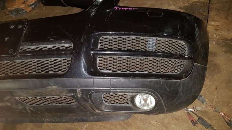 Бампер Volkswagen Touareg 7L AZZ 2005 перед. (б/у)