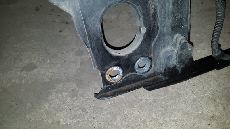 Панель передняя Volkswagen Touareg 7L AXQ 2005 (б/у)