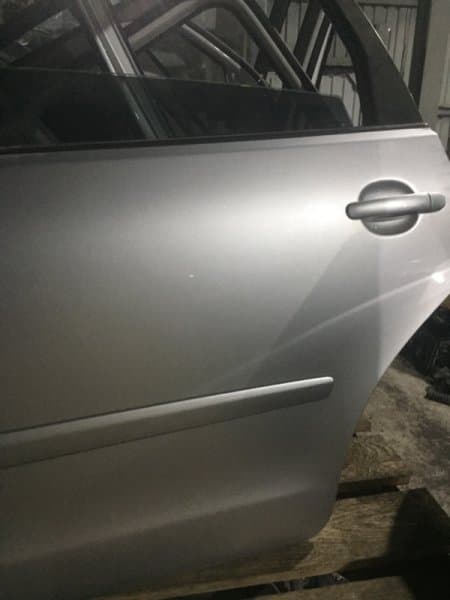 Дверь Volkswagen Polo 4 9N BKY 2008 задн. лев. (б/у)