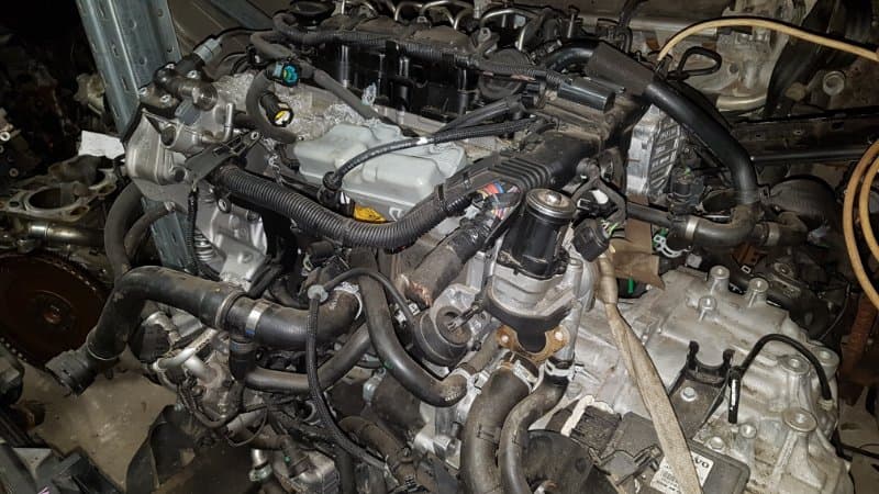Двигатель D4204T11 Volvo XC90 ВНЕДОРОЖНИК 2.0 2016 (б/у)