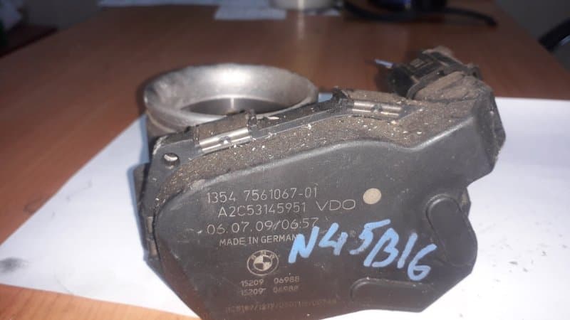 Блок дроссельной заслонки BMW 1 E87 N45B16 2005 (б/у)