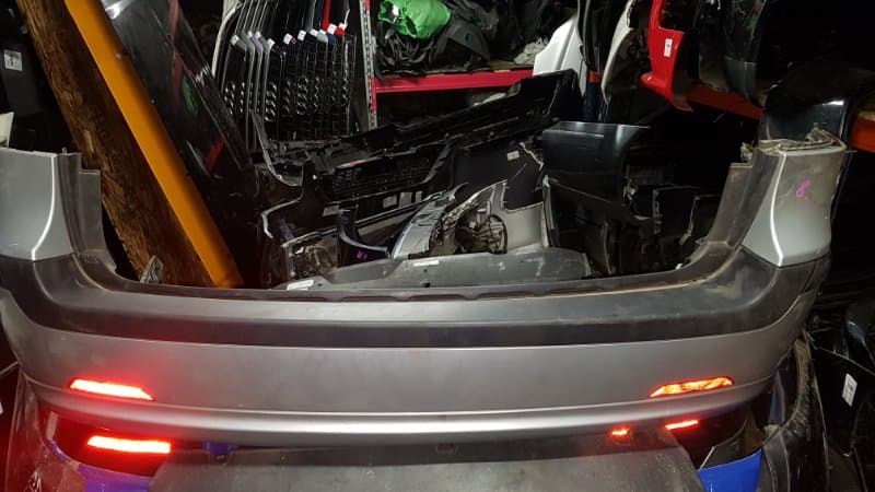 Бампер Saab 9-3 УНИВЕРСАЛ B207R 2004 задн. (б/у)