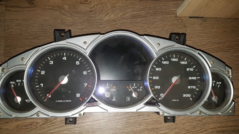 Щиток приборов Porsche Cayenne 957 4.8T 2009 (б/у)