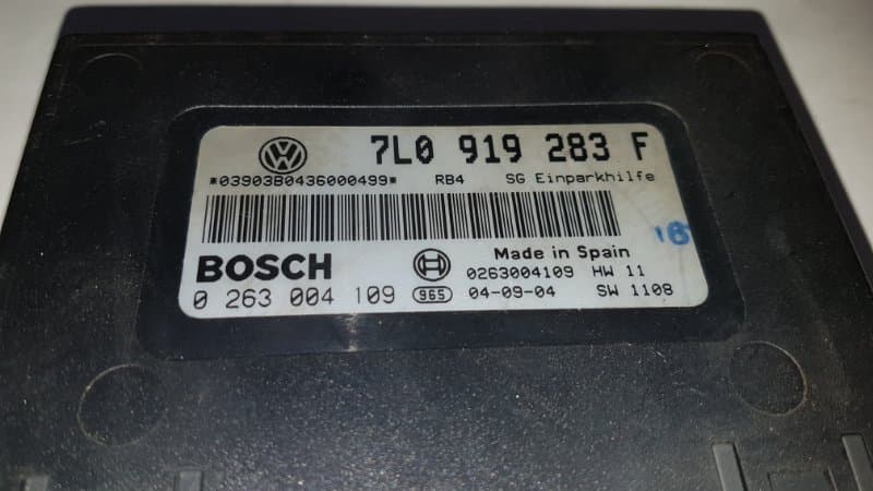 Блок управления парктрониками Volkswagen Touareg 7L AZZ 2005 (б/у)