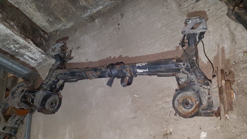 Балка подвески Citroen C4 Picasso задн. (б/у)