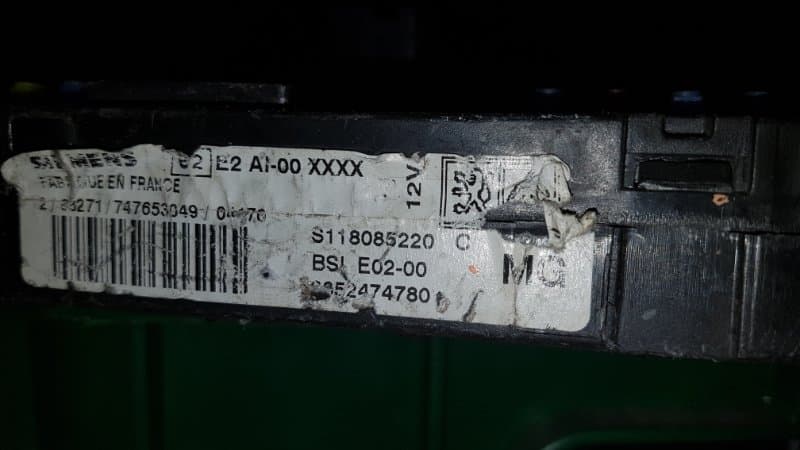 Блок BSI Peugeot 206 (б/у)