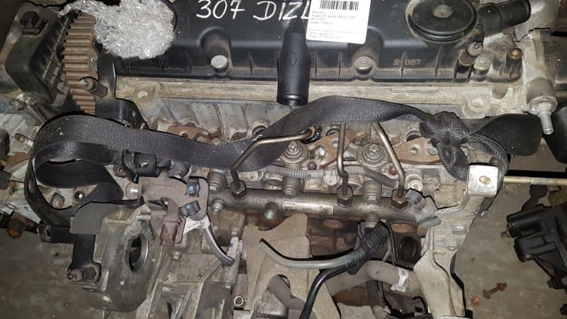 Двигатель Peugeot 307 ХЕЧБЕК DW10TD 2002 (б/у)