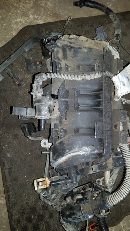 Коллектор впускной Opel Astra H 3 DOOR Z14XEP 2006 (б/у)