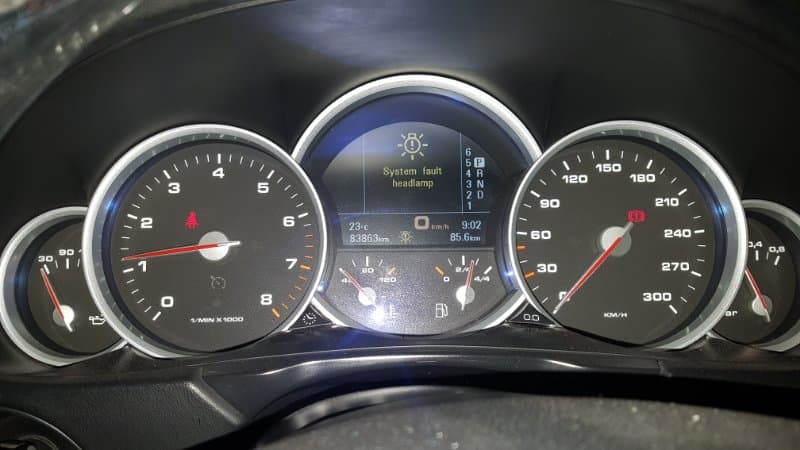 Щиток приборов Porsche Cayenne 957 4.8T 2009 (б/у)