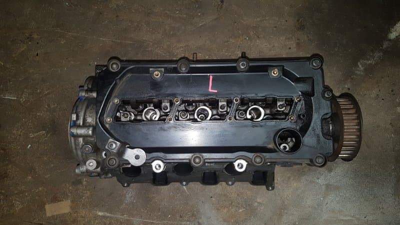 Головка блока цилиндров Volkswagen Touareg 7L BKS 2007 лев. (б/у)
