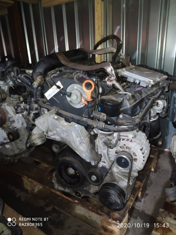 Двигатель Volkswagen Passat BZB 2007 (б/у)