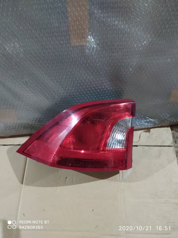 Фонарь Volvo S60 FS B6304T 2010 задн. лев. (б/у)