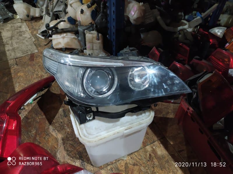 Фара ксенон BMW 5 E60 M54B25 2005 перед. прав. (б/у)