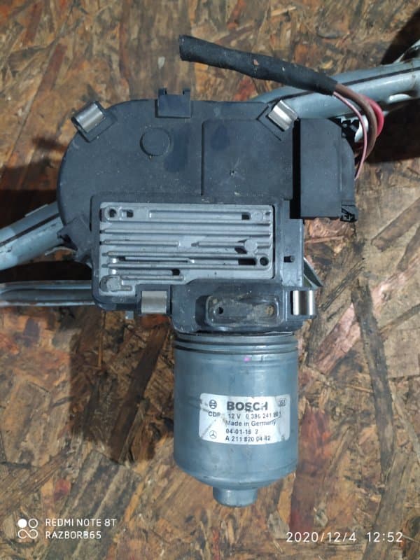 Мотор дворников Mercedes E-Klasse W211 112.949 2004 перед. (б/у)