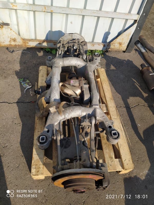 Задняя подвеска в сборе BMW 5 E60 M54B30 2004 (б/у)