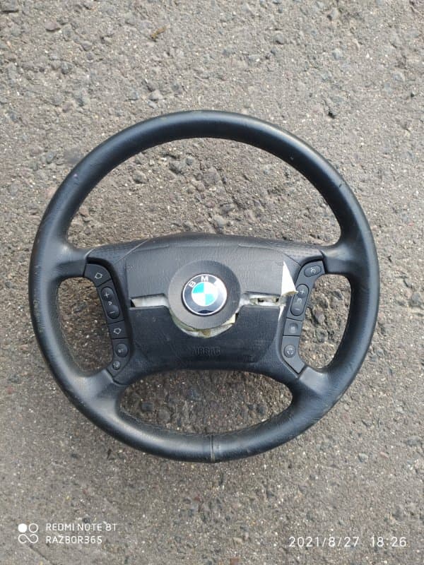 Руль BMW 5 E39 M52B28 1996 (б/у)