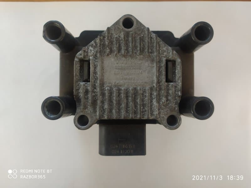 Катушка зажигания Audi A3 8P1 BSE 2007 (б/у)