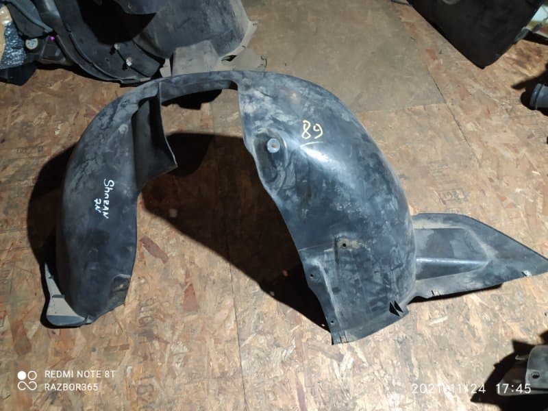 Подкрылок Volkswagen Sharan 7N1 CAV 2011 перед. лев. (б/у)