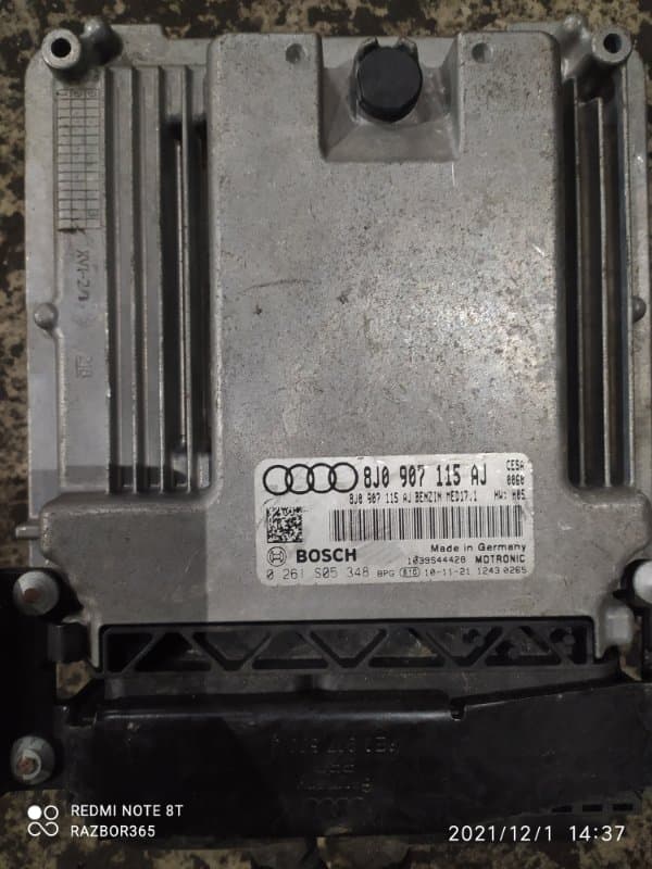 Блок управления ДВС Audi TT 8J3 CES 2010 (б/у)
