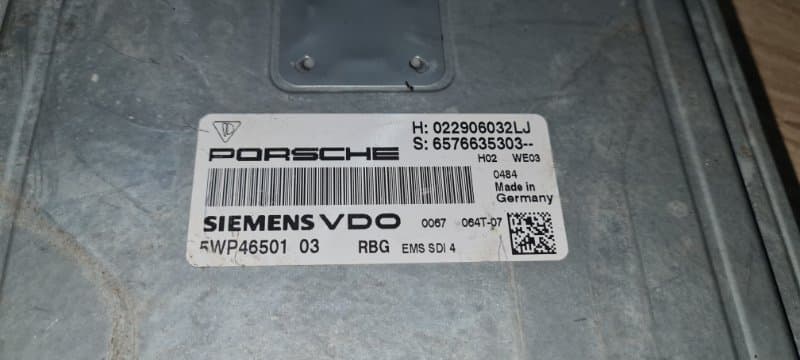 Блок управления ДВС Porsche Cayenne 957 48.51 2009 (б/у)