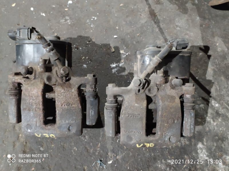 Суппорт VOLVO S80 AS B6324S 2008 задн. (б/у)