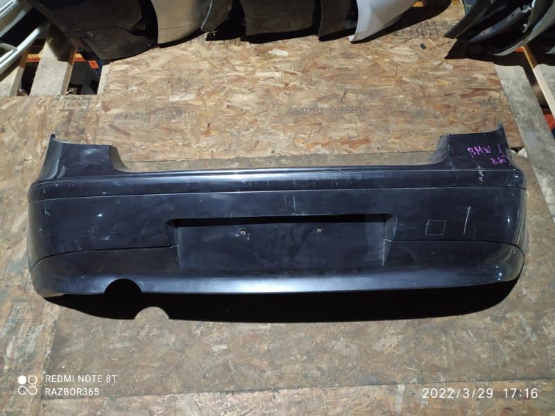 Бампер BMW 1 E87 N46B20BA 2005 задн. (б/у)