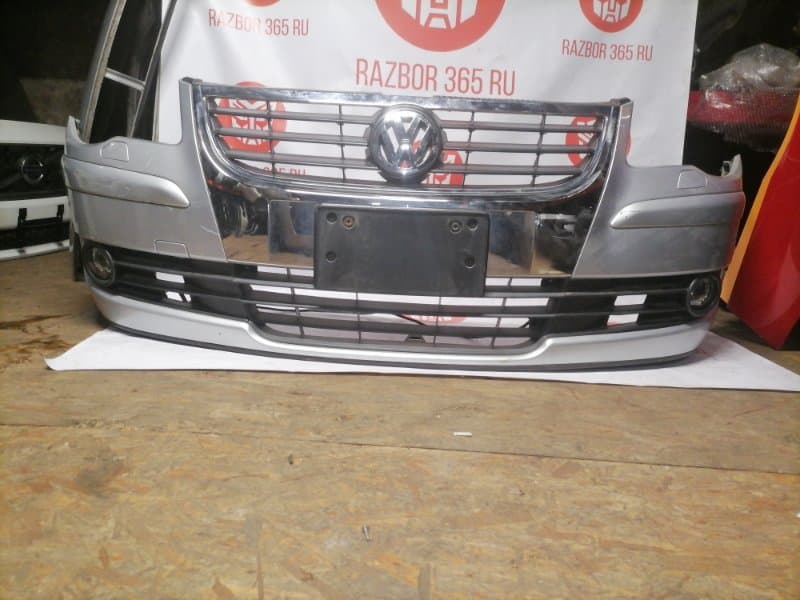 Бампер Volkswagen Touran 1T2 CAV 2008 перед. (б/у)