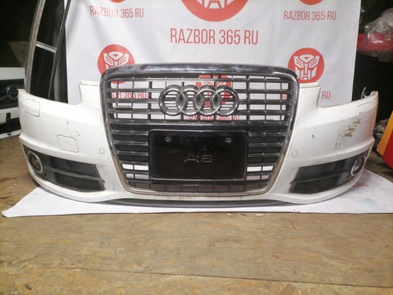 Бампер Audi A6 4F5 CAJ 2010 перед. (б/у)