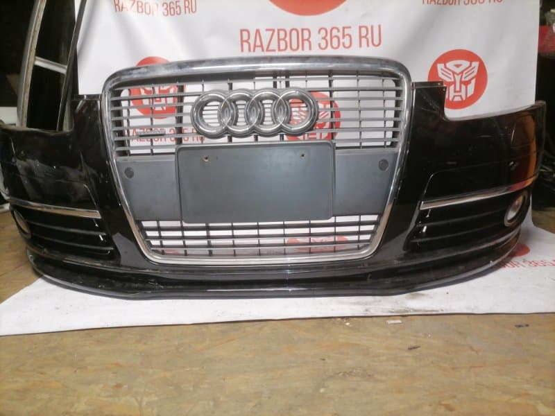 Бампер Audi A6 4F2 BDW 2006 перед. (б/у)