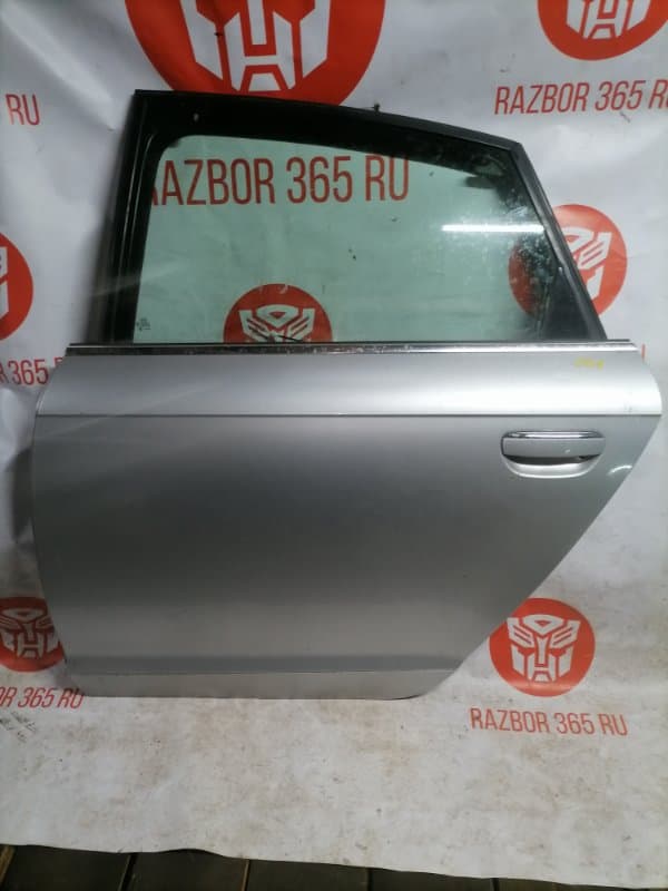 Дверь Audi A6 4F2 BDX 2007 задн. лев. (б/у)