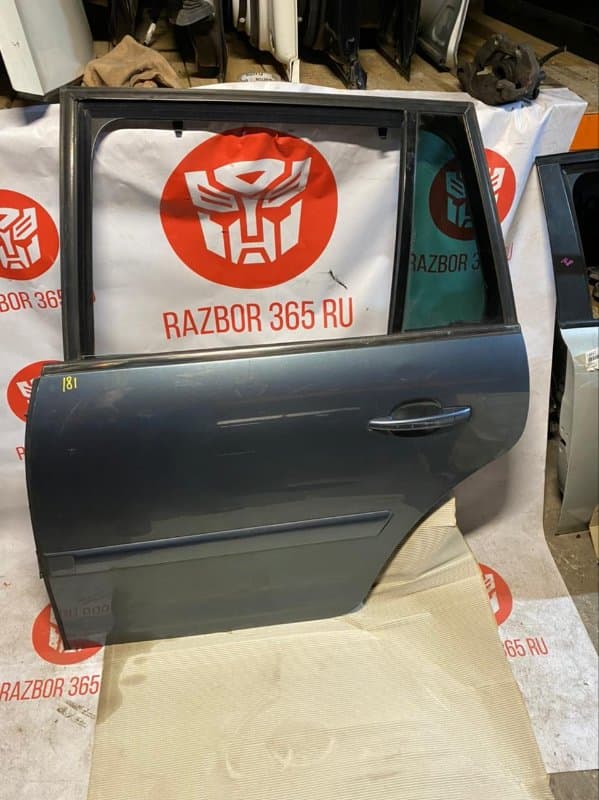 Дверь Citroen Grand C4 Picasso UA RFJ 2007 задн. лев. (б/у)