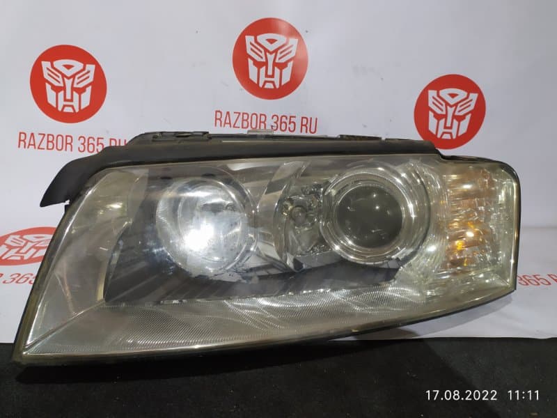 Фара ксенон адаптивный AUDI A8 4E D3 BFM 2005 перед. лев. (б/у)