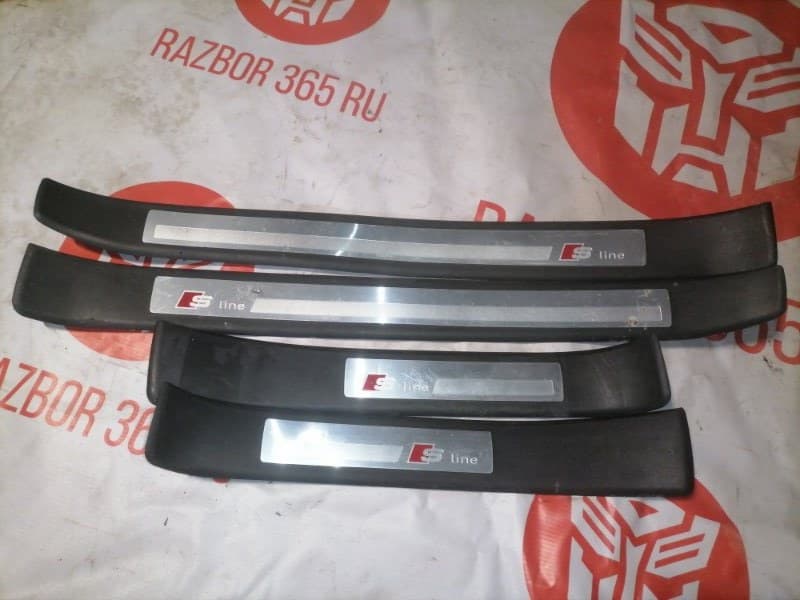 Накладка на порог A4 B7 S-line Audi A4 8EC BFB 2006 (б/у)