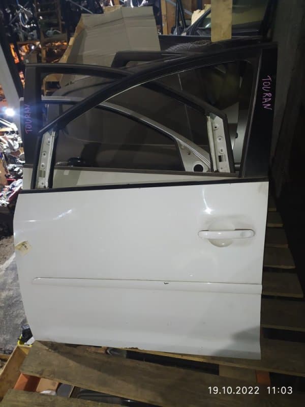 Дверь Volkswagen Touran 1T 2003 перед. лев. (б/у)