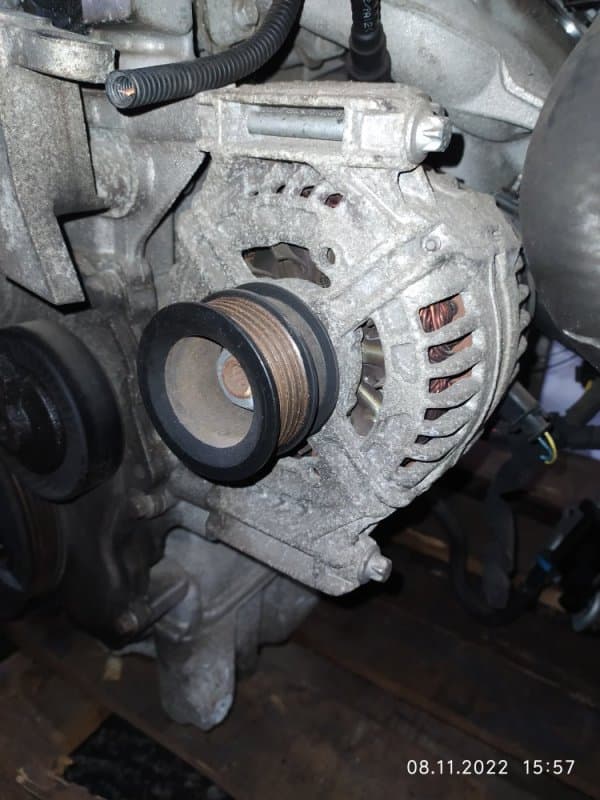 Генератор без обгонной муфты 120А SAAB 9-3 5D B207L 2005 (б/у)