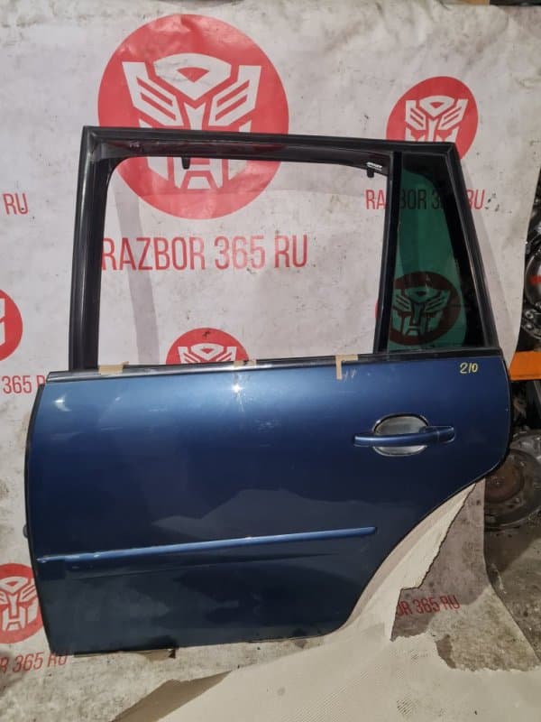 Дверь Citroen Grand C4 Picasso UA 5FX EP6DT EUR 4 2008 задн. лев. (б/у)