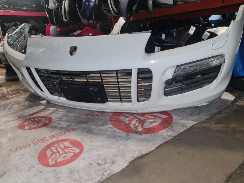 Бампер TURBO Porsche Cayenne 957 55.01 2007 перед. (б/у)