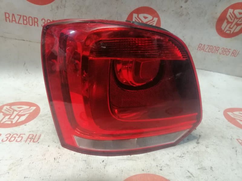 Фонарь Volkswagen Polo 6R1 CBZ 2012 задн. лев. (б/у)