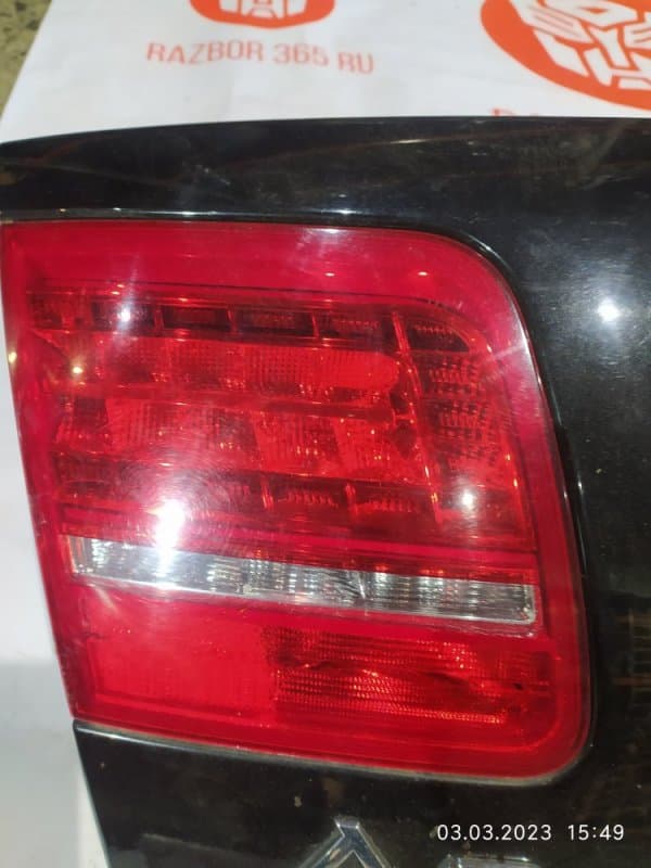 Фонарь крышки багажника Audi A8 4E2 BVJ 2008 задн. лев. (б/у)