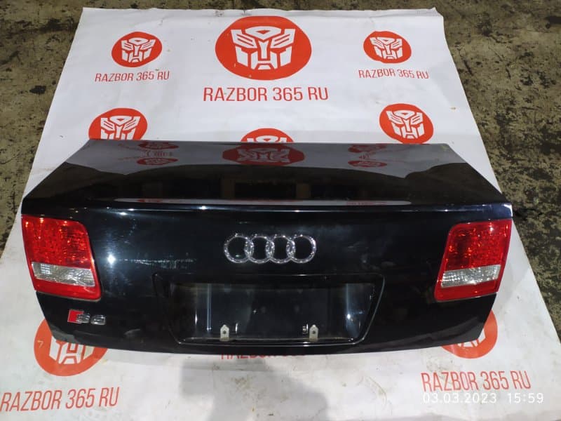 Крышка багажника ПУСТАЯ Audi S8 4E BSM 2007 (б/у)