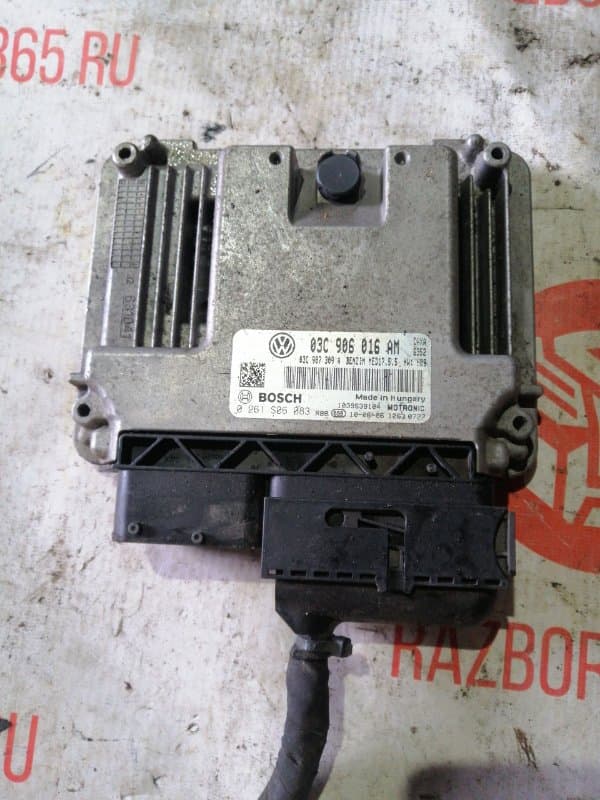 Блок управления ДВС Volkswagen Golf 5K1 CAX 2010 (б/у)
