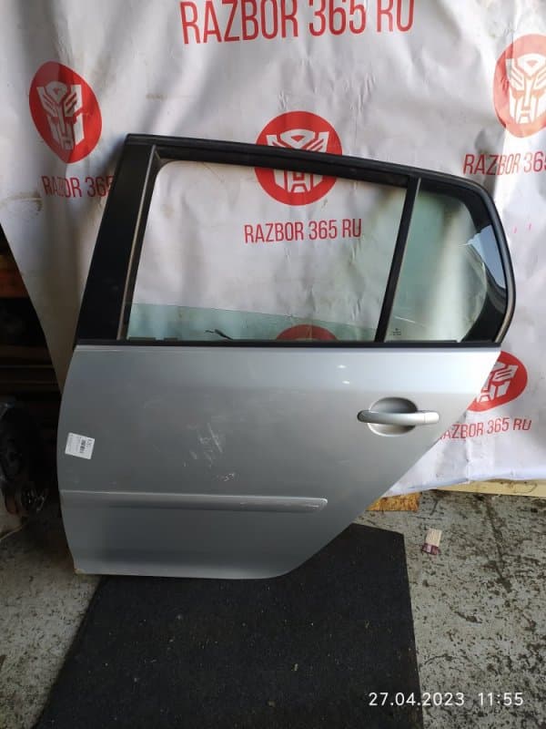 Дверь Volkswagen Golf 5 1K BTS 2003 задн. лев. (б/у)