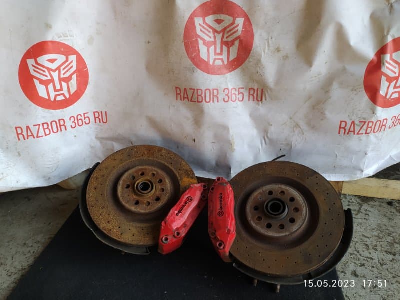 Комплект суппортов BREMBO 4 поршня 324мм Х 26мм Audi TT 8N3 BHE 2004 (б/у)