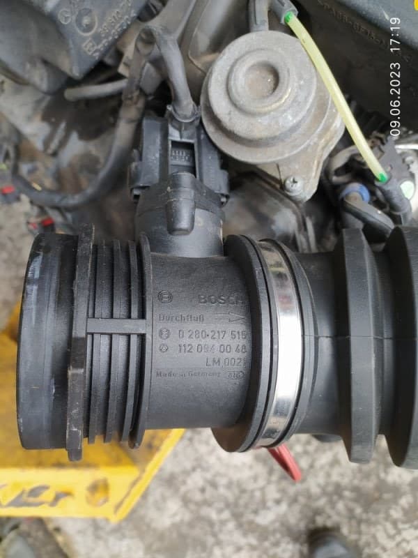 Датчик массового расхода воздуха ДМРВ Mercedes-Benz E-Class W210 112.914 ( 2.6 ) 2001 (б/у)