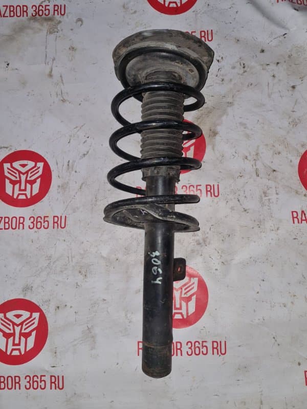 Стойка передняя в сборе Peugeot 206 2A KFW 2006 перед. лев. (б/у)