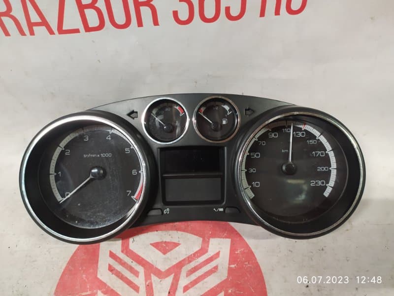 Щиток приборов Peugeot 308 4C 5F02 EP6CDT EUR 5 2012 (б/у)