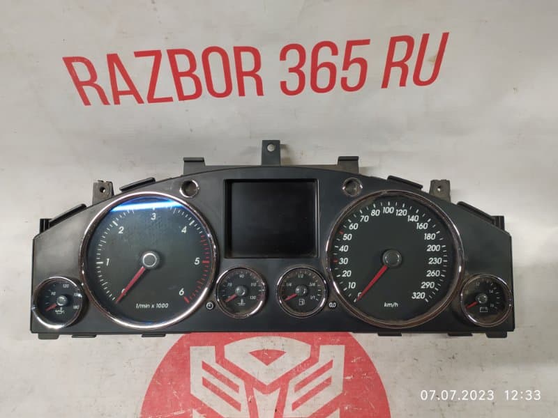 Щиток приборов VOLKSWAGEN TOUAREG 7L AYH V10 5.0 2005 (б/у)
